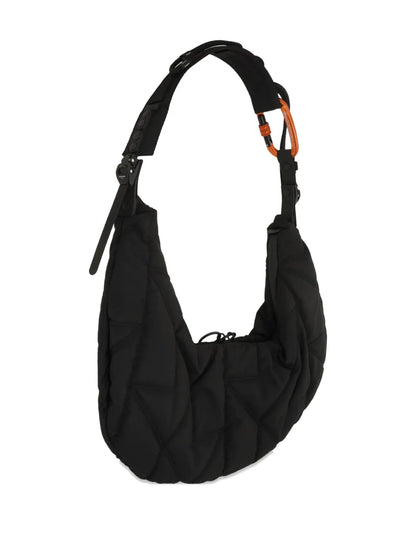 InnerraumHM3 half-moon quilted shoulder bag