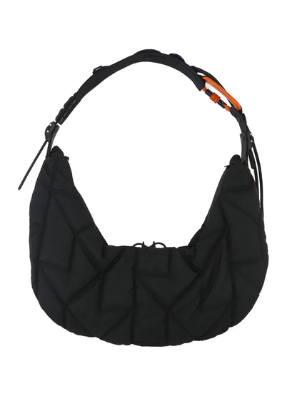 InnerraumHM3 half-moon quilted shoulder bag