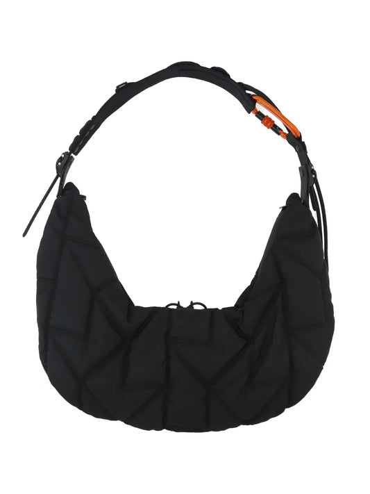 InnerraumHM3 half-moon quilted shoulder bag