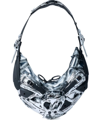 Innerraumadjustable-strap buckle-fastening shoulder bag