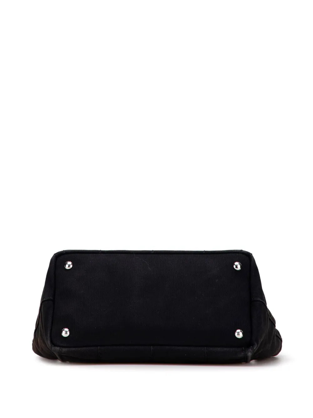 Pre-OwnedPrada Pre-Owned2010-2025 Canvas Wood Handle Canapa Logo satchel