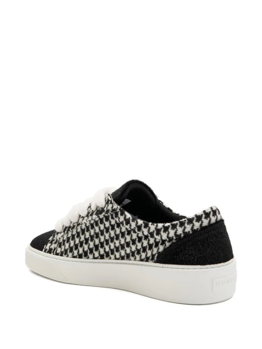 Numeris Signet Houndstooth Sneakers floriamart.shop