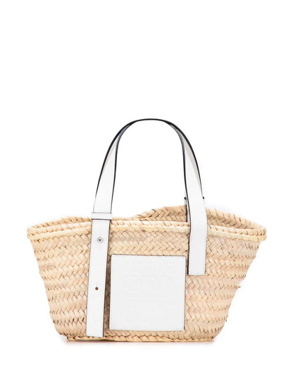Pre-OwnedLoewe Pre-Owned2020 Small Raffia Basket tote bag