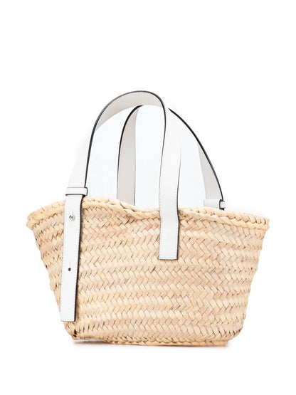Pre-OwnedLoewe Pre-Owned2020 Small Raffia Basket tote bag
