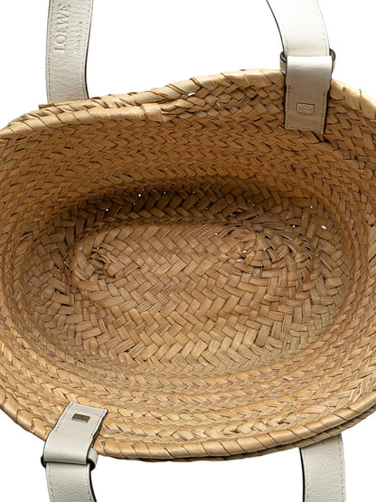 Pre-OwnedLoewe Pre-Owned2020 Small Raffia Basket tote bag