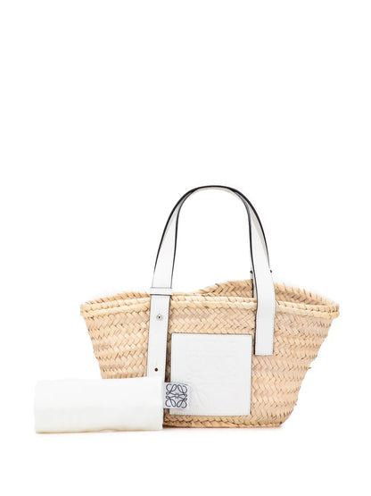 Pre-OwnedLoewe Pre-Owned2020 Small Raffia Basket tote bag