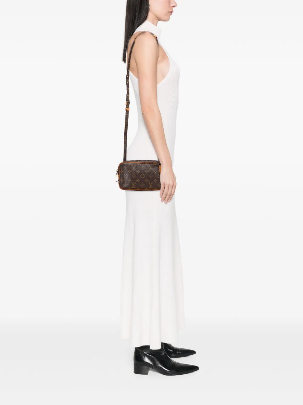Pre-OwnedLouis Vuitton Pre-Owned1991 Monogram Pochette Marly Bandouliere crossbody bag
