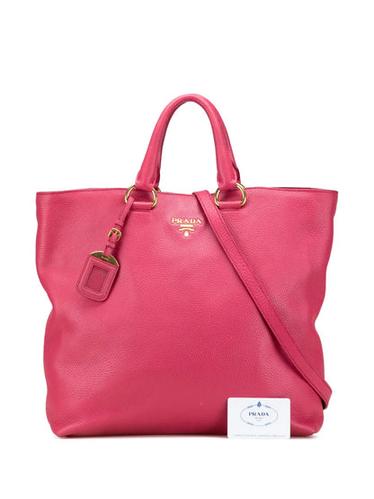 Pre-OwnedPrada Pre-Owned2013-2025 Vitello Daino Open Convertible Tote satchel
