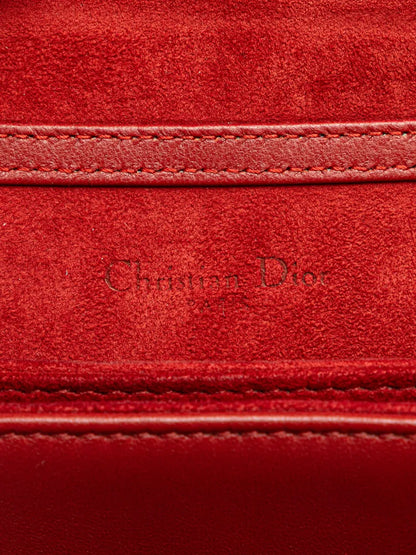 Pre-OwnedChristian Dior Pre-Owned2017 Studded Lambskin Vertical Diorama crossbody bag
