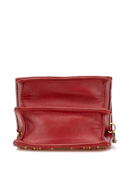 Pre-OwnedChristian Dior Pre-Owned2017 Studded Lambskin Vertical Diorama crossbody bag