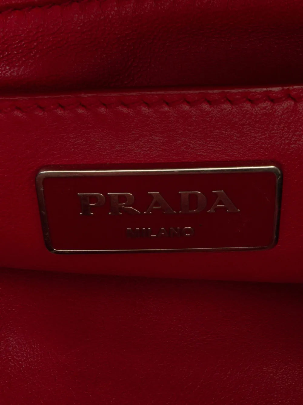 Pre-OwnedPrada Pre-Owned2013-2025 Soft Calf Tassel Convertible Drawstring Bucket Bag satchel
