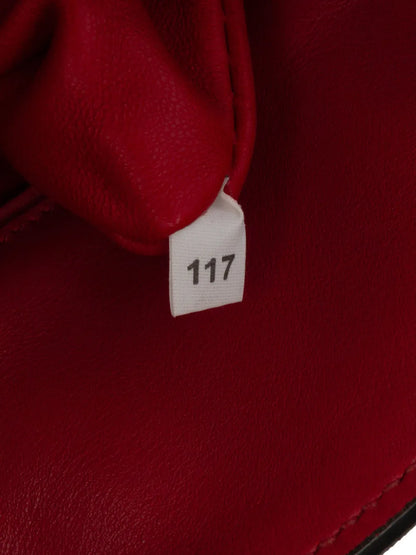 Pre-OwnedPrada Pre-Owned2013-2025 Soft Calf Tassel Convertible Drawstring Bucket Bag satchel