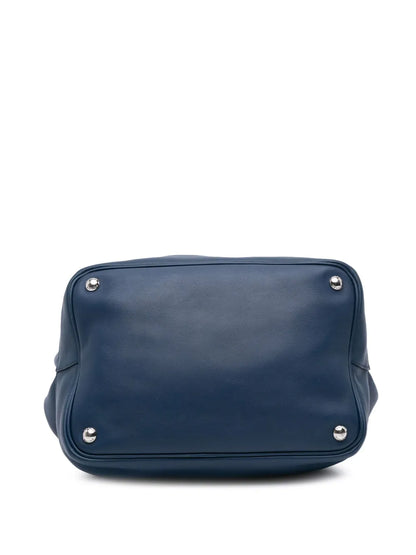 Pre-OwnedPrada Pre-Owned2013-2025 Soft Calf Tassel Convertible Drawstring Bucket Bag satchel