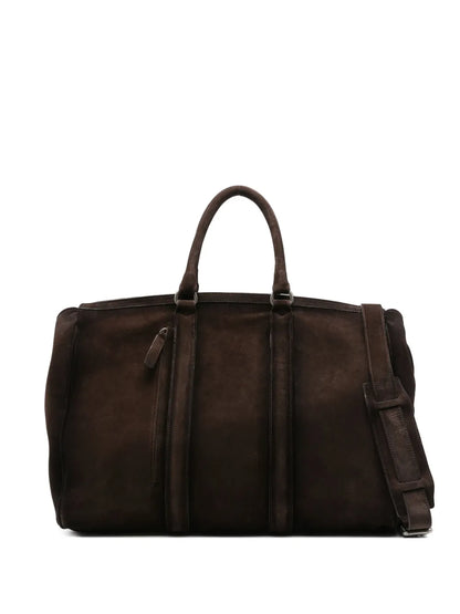 Officine Creativesuede travel bag