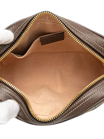 Pre-OwnedGucci Pre-Owned2016-2025 Small GG Supreme Ophidia belt bag