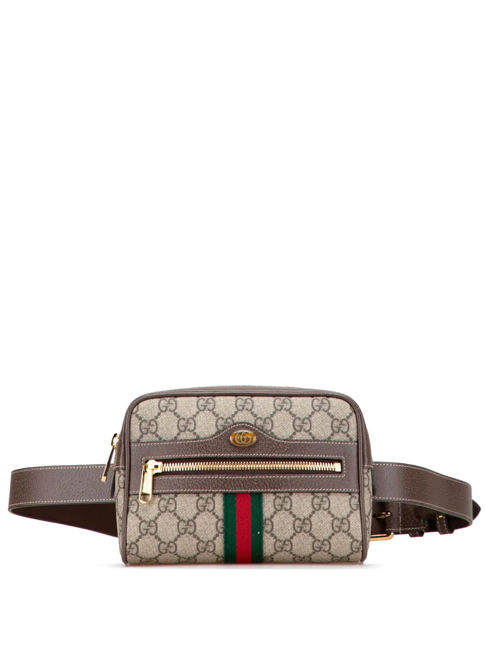 Pre-OwnedGucci Pre-Owned2016-2025 Small GG Supreme Ophidia belt bag