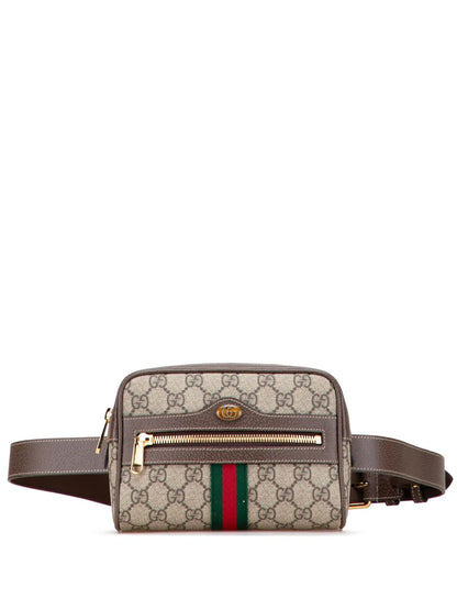 Pre-OwnedGucci Pre-Owned2016-2025 Small GG Supreme Ophidia belt bag