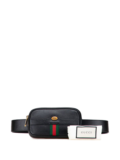 Pre-OwnedGucci Pre-Owned2016-2025 Small Leather Ophidia belt bag