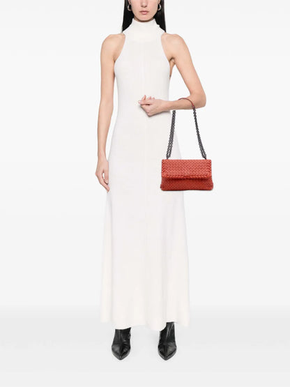 Pre-OwnedBottega Veneta Pre-Owned2012-2025 Small Nappa Intrecciato Olimpia shoulder bag