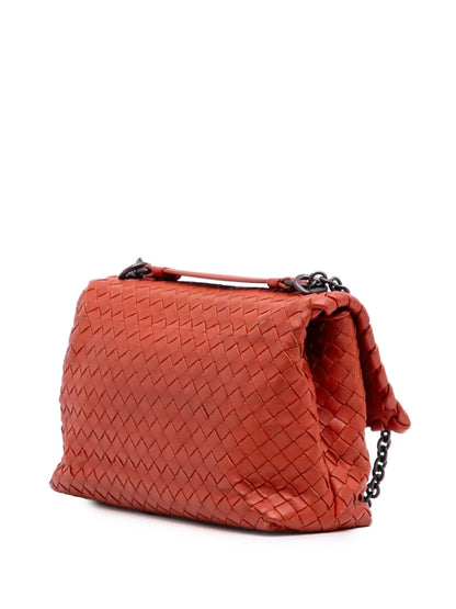 Pre-OwnedBottega Veneta Pre-Owned2012-2025 Small Nappa Intrecciato Olimpia shoulder bag