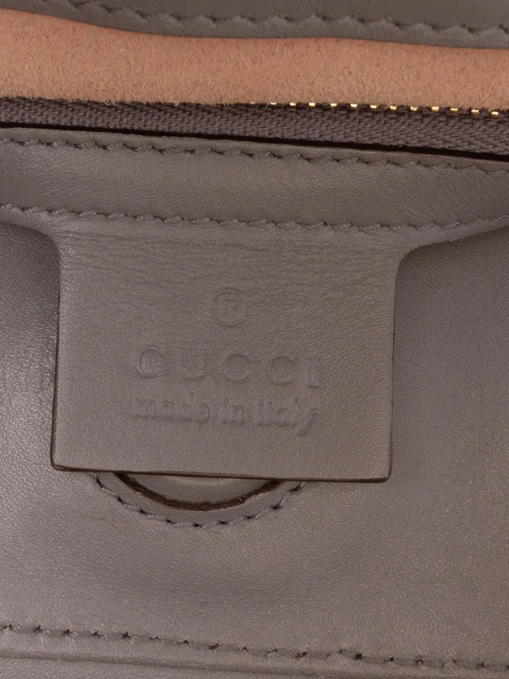 Pre-OwnedGucci Pre-Owned2016-2025 Medium Leather Bamboo Nymphaea satchel