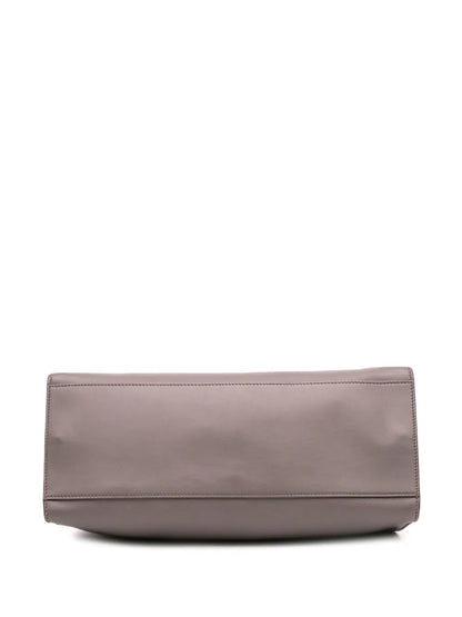 Pre-OwnedGucci Pre-Owned2016-2025 Medium Leather Bamboo Nymphaea satchel