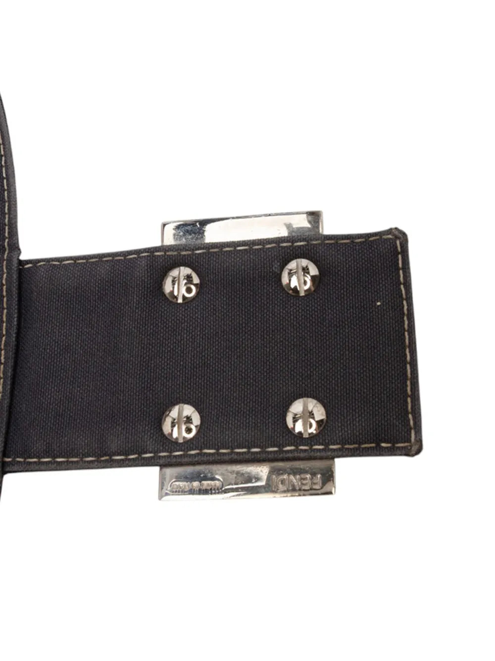 Pre-OwnedFendi Pre-Owned20th Century Canvas FF Marble Double Flap shoulder bag