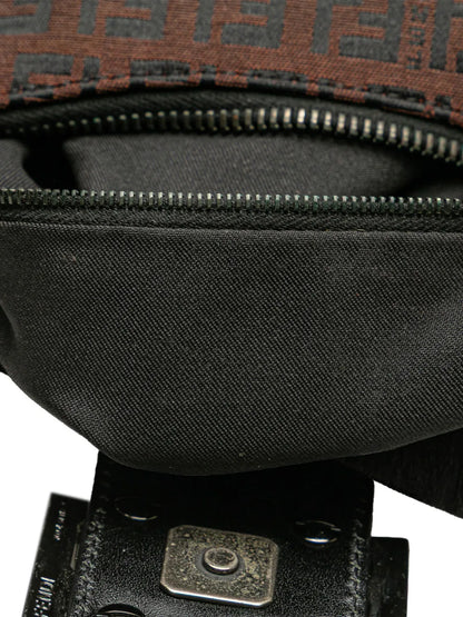 Pre-OwnedFendi Pre-Owned2000-2010 Zucchino Canvas shoulder bag