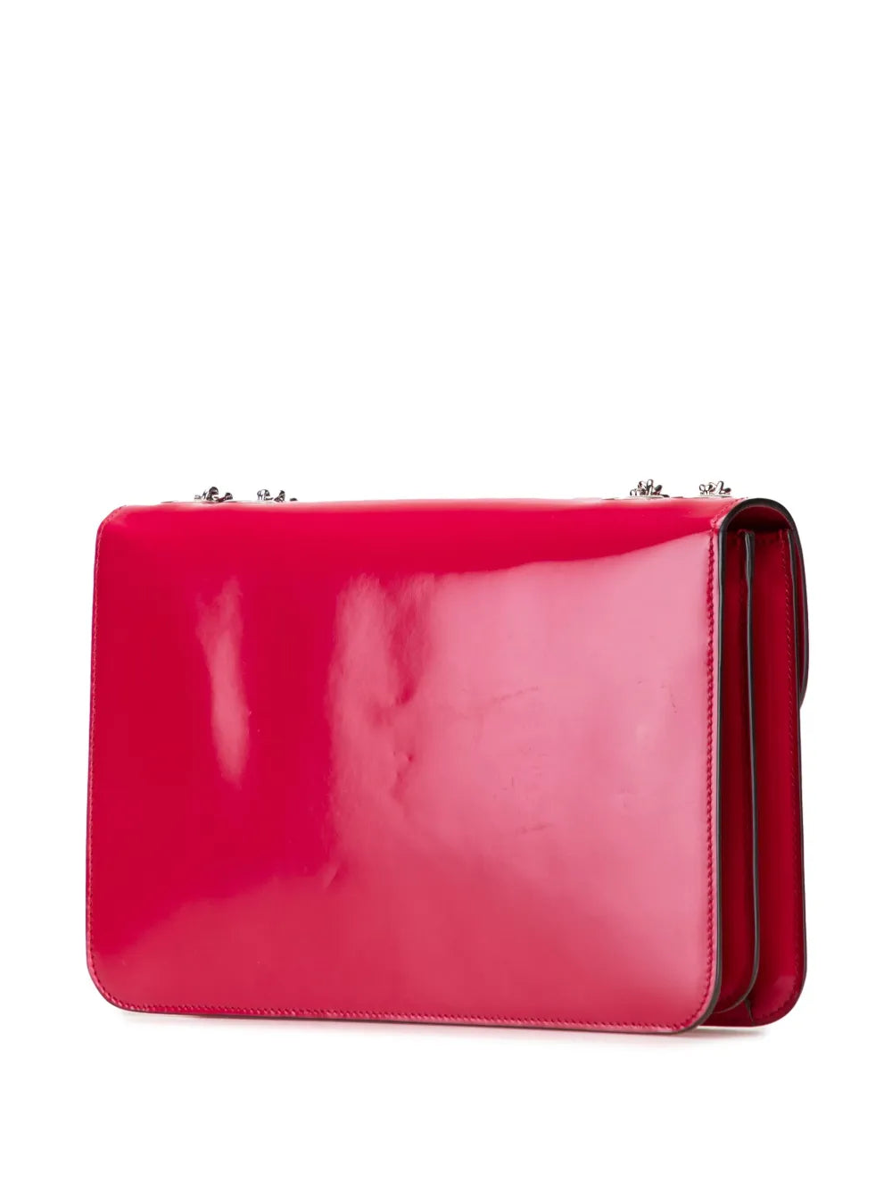 Pre-OwnedGucci Pre-Owned2000-2015 Medium Patent Dollar Interlocking G crossbody bag