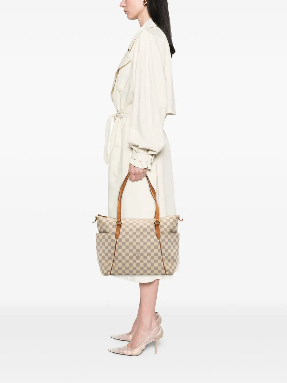 Pre-OwnedLouis Vuitton Pre-Owned2011 Damier Azur Totally MM tote bag