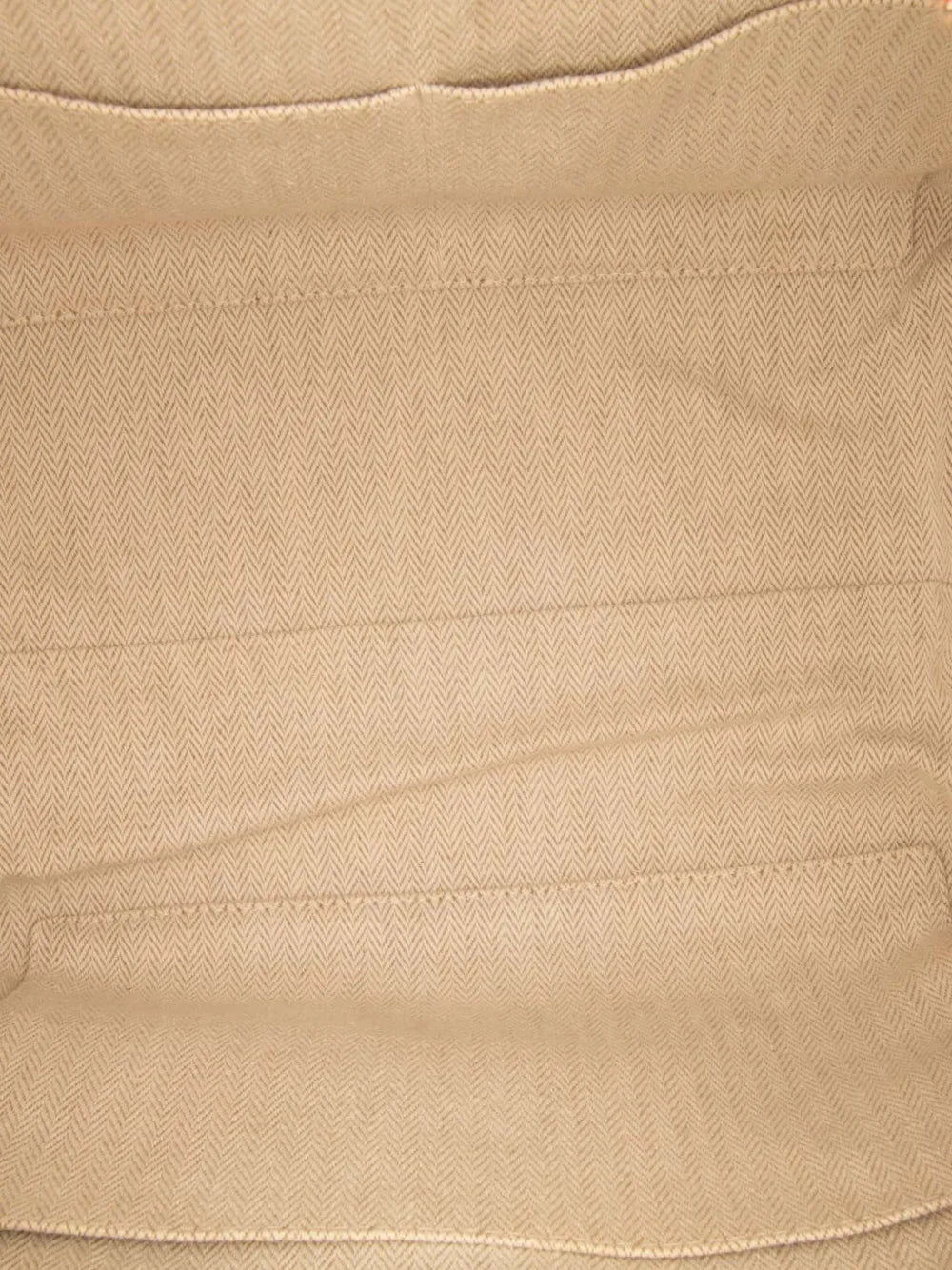 Pre-OwnedHermre-Owned2021-2025 Large Canvas Bride A Brac Case vanity bag