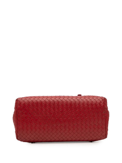 Pre-OwnedBottega Veneta Pre-Owned2013-2025 Small Nappa Intrecciato Roma satchel