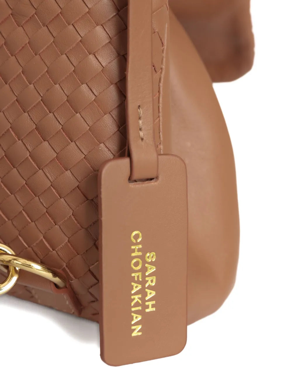 New SeasonSarah ChofakianExpress woven backpack bag