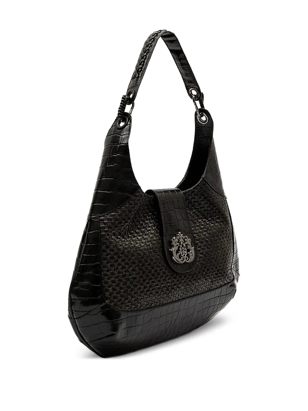 IslaMoon woven embossed shoulder bag floriamart.shop