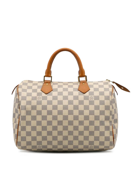Pre-OwnedLouis Vuitton Pre-Owned2008 Damier Azur Speedy 30 boston bag