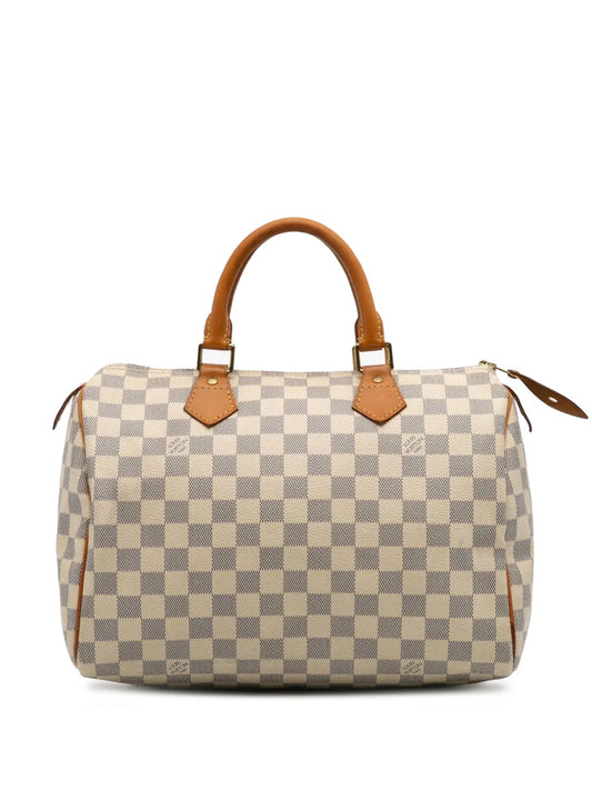 Pre-OwnedLouis Vuitton Pre-Owned2008 Damier Azur Speedy 30 boston bag
