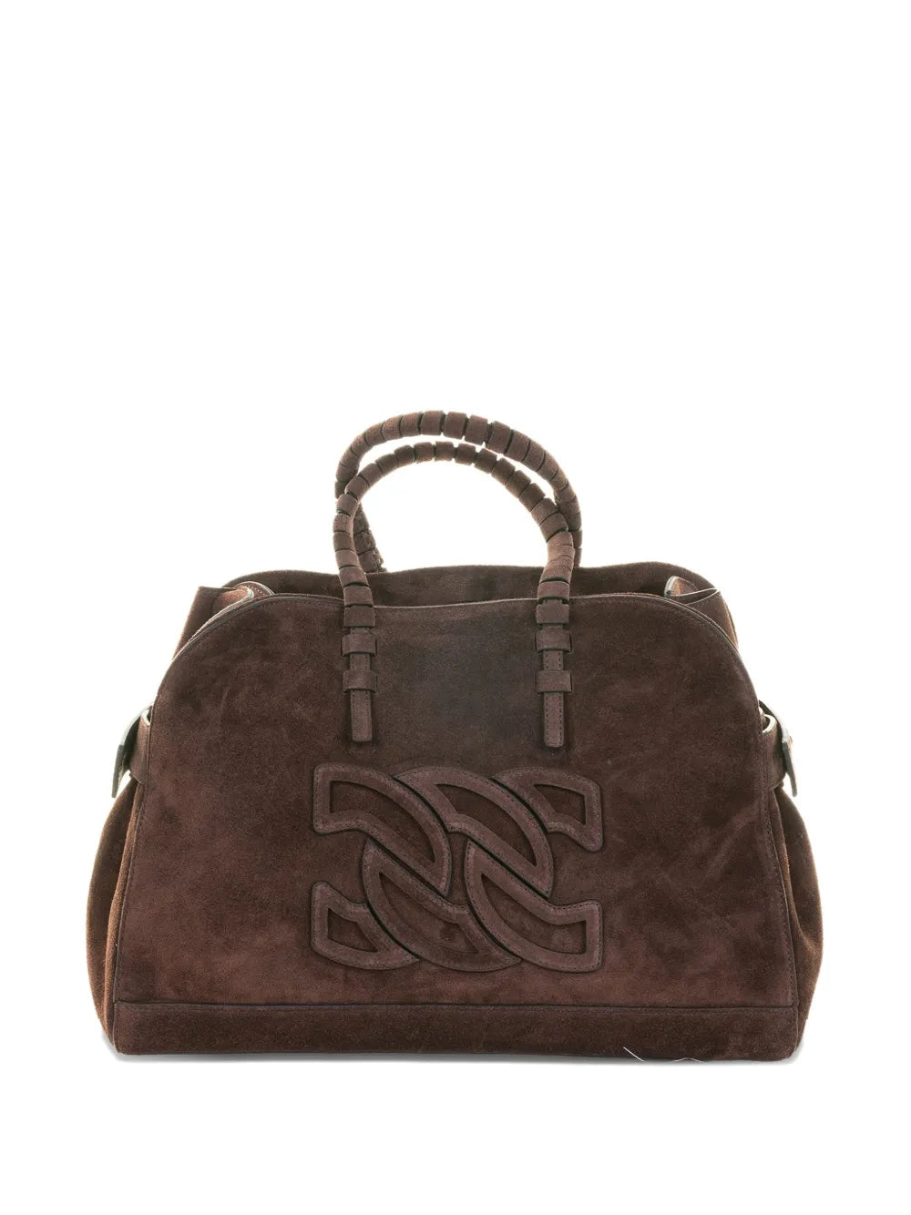 CasadeiPark Avenue suede tote bag