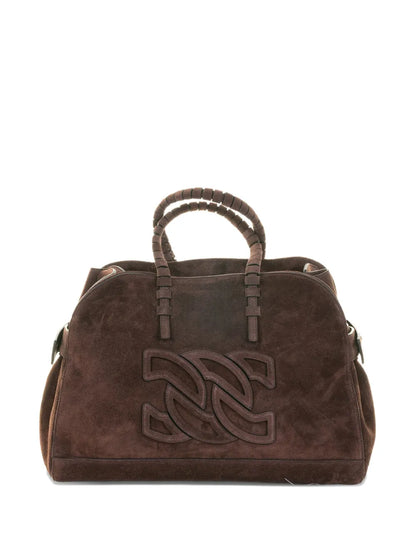 CasadeiPark Avenue suede tote bag