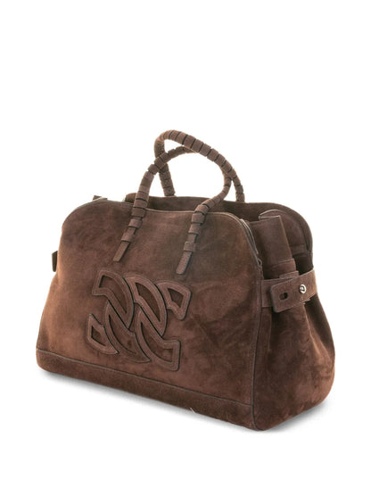 CasadeiPark Avenue suede tote bag