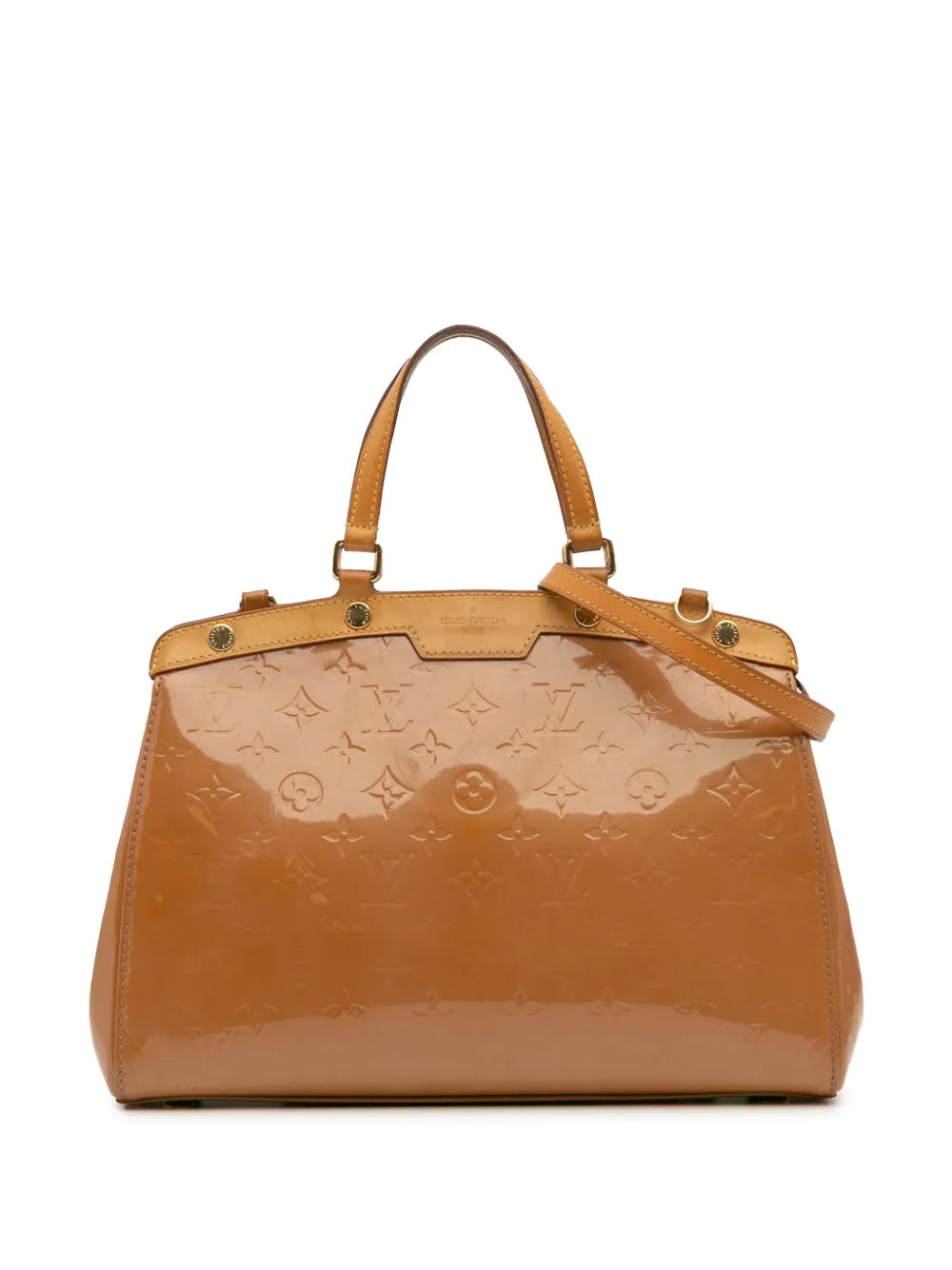 Pre-OwnedLouis Vuitton Pre-Owned2013 Monogram Vernis Brea MM satchel