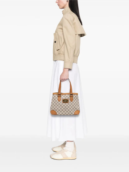Pre-OwnedLouis Vuitton Pre-Owned2010 Damier Azur Hampstead PM tote bag