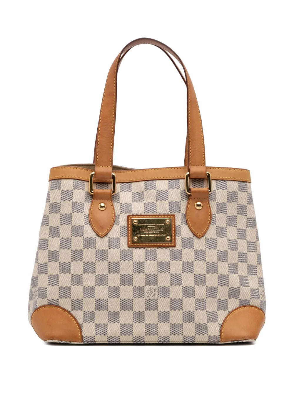 Pre-OwnedLouis Vuitton Pre-Owned2010 Damier Azur Hampstead PM tote bag