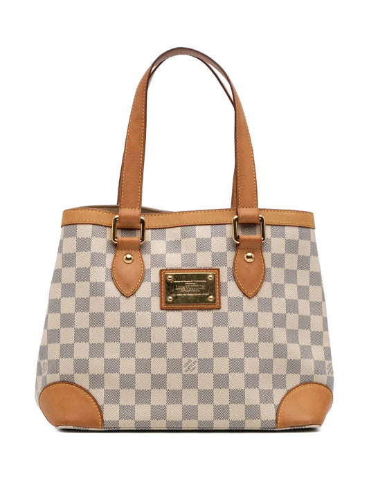 Pre-OwnedLouis Vuitton Pre-Owned2010 Damier Azur Hampstead PM tote bag