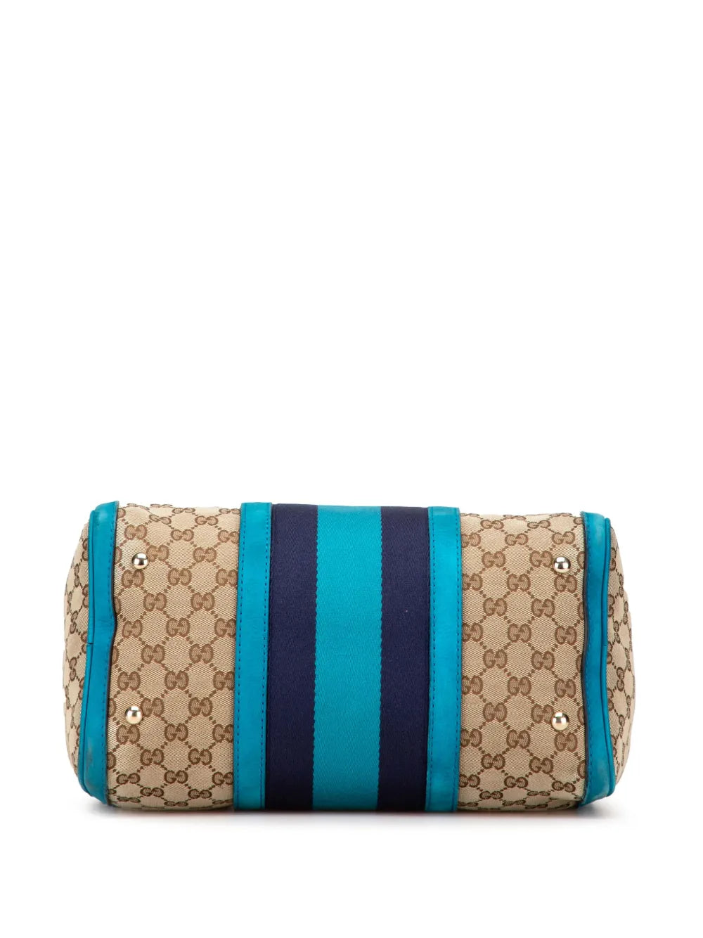 Pre-OwnedGucci Pre-Owned2000-2015 Medium GG Canvas Web Joy Boston Bag satchel