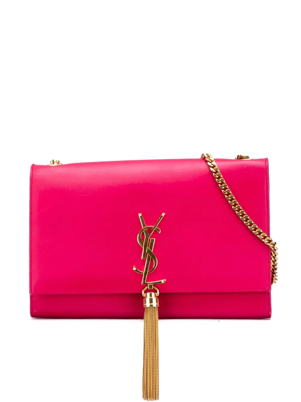 Pre-OwnedSaint Laurent Pre-Owned2014 Medium Smooth Calfskin Classic Monogram Kate Tassel crossbody bag