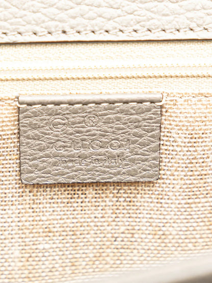 Pre-OwnedGucci Pre-Owned2000-2015 Medium Dollar Calfskin Interlocking G crossbody bag