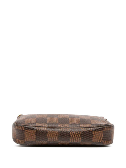 Pre-OwnedLouis Vuitton Pre-Owned2012 Damier Ebene Mini Pochette Accessoires handbag