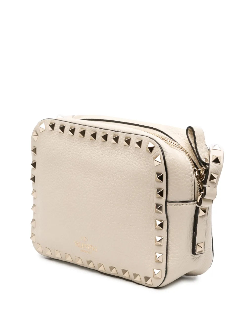 Pre-OwnedValentino Garavani Pre-Owned2000-2017 Grainy Calfskin Rockstud Camera Bag crossbody bag