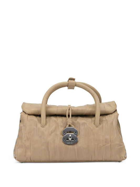 ZanellatoDottastudded tote bag