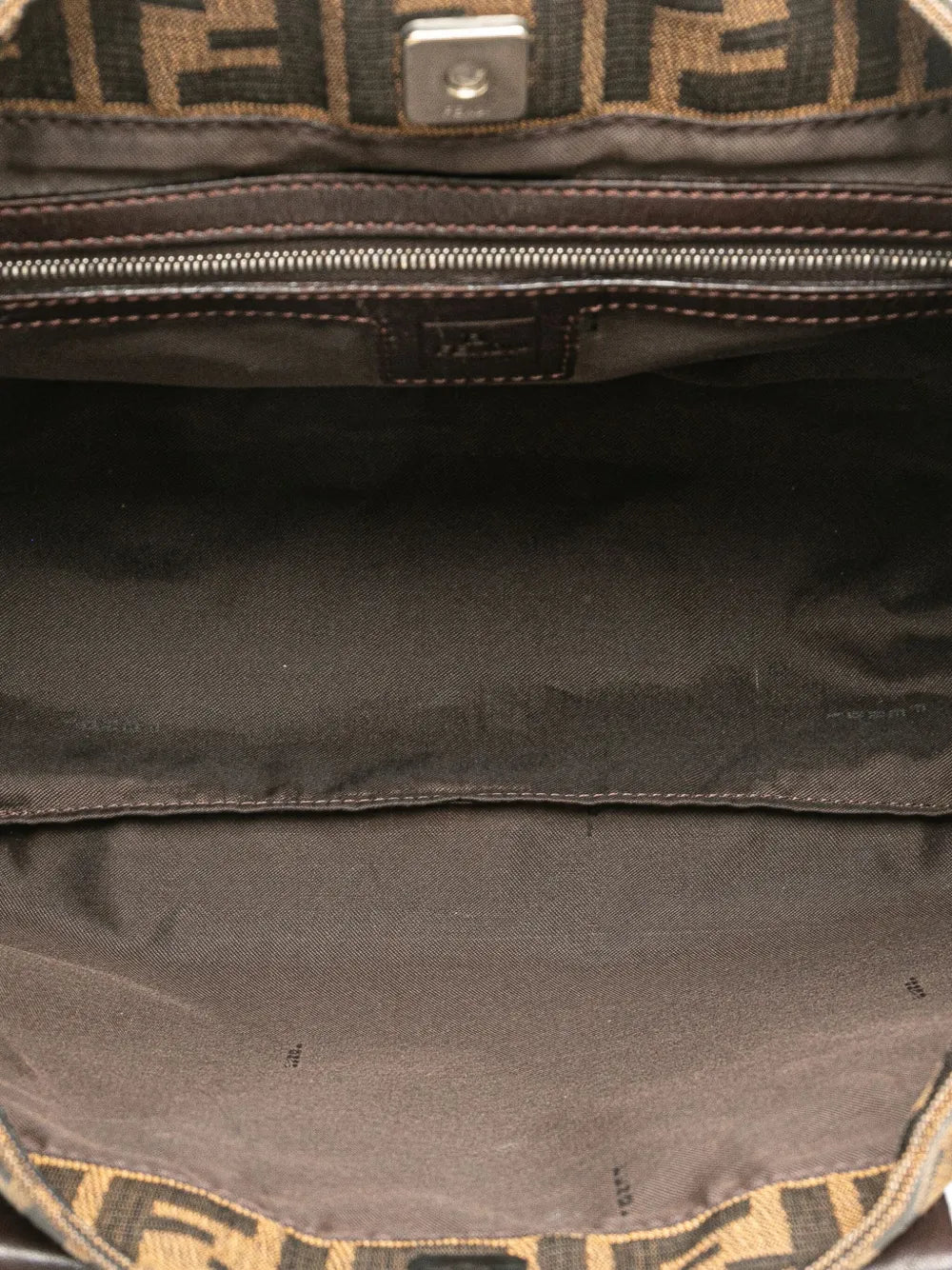 Pre-OwnedFendi Pre-Owned2000-2010 Small Zucca Canvas Twins tote bag